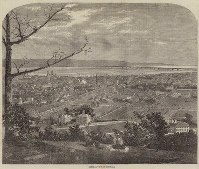 General View of Montreal by Richard Principal Leitch